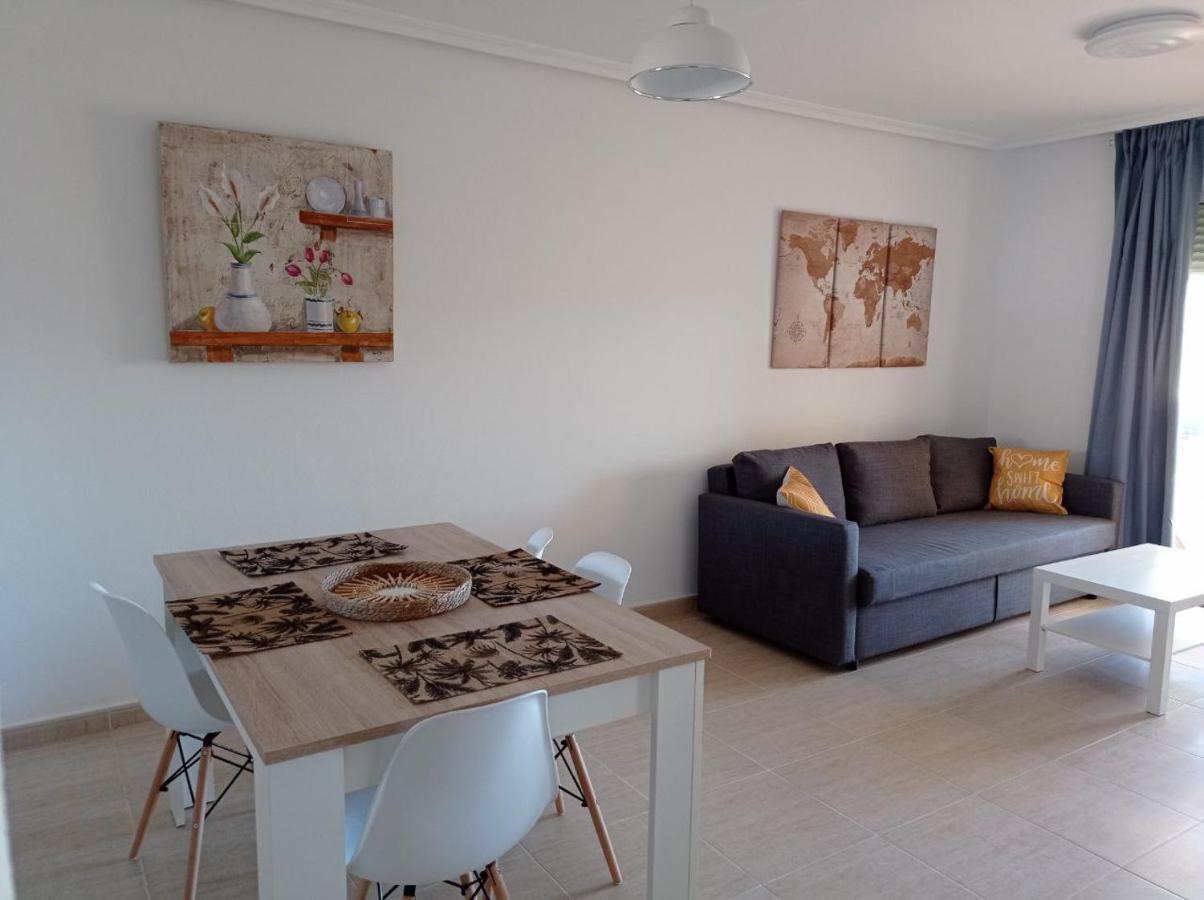 Atico Beach&Golf + Wifi + Garaje Mar de Cristal Bagian luar foto